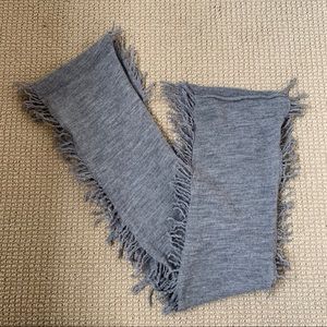 Wool Gray Scarf